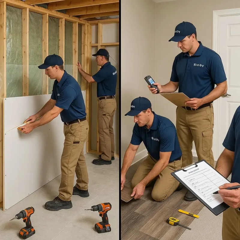 Repairs and Reconstruction process in Clyde, NC