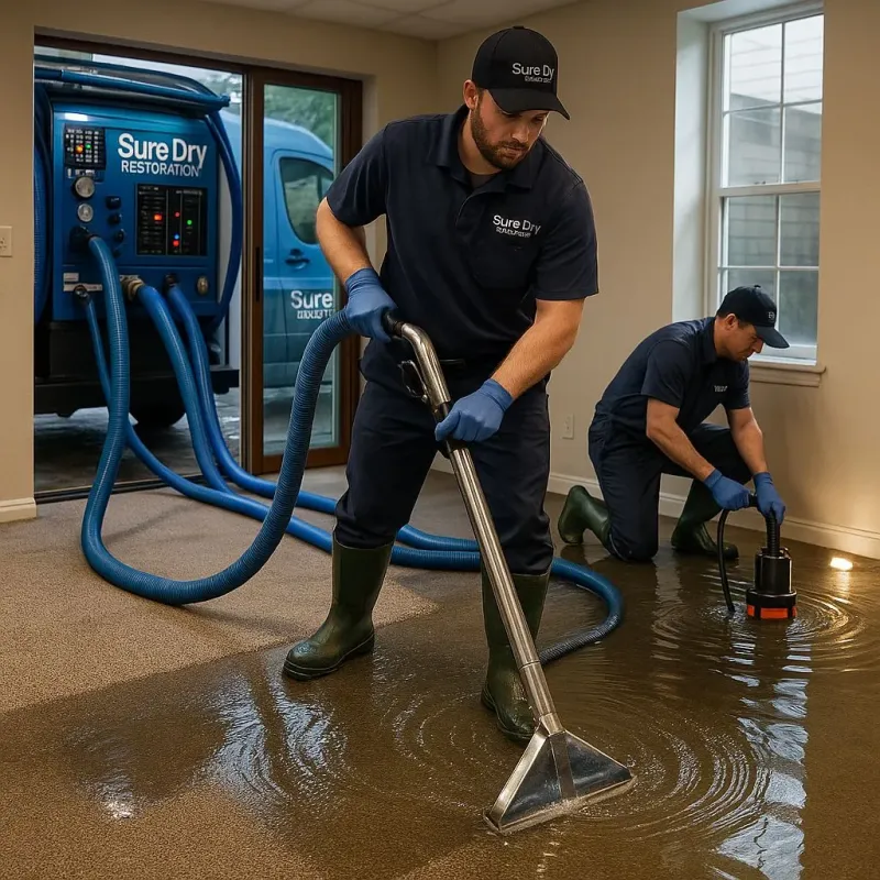 Water Extraction and Removal process in Clyde, NC